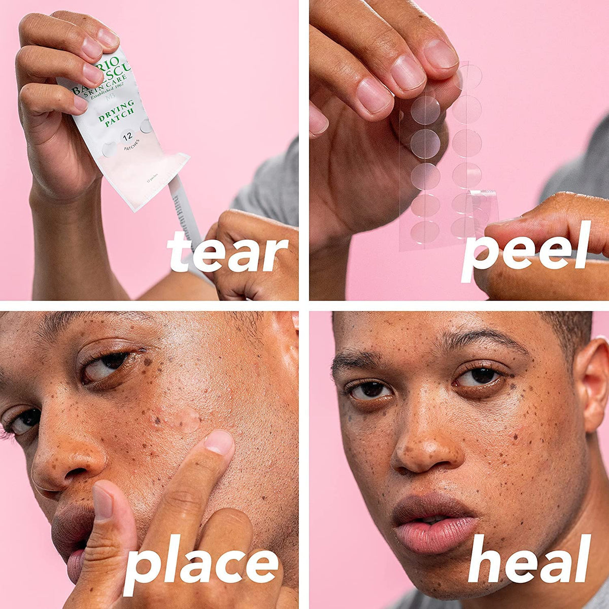 Mario Badescu Drying Patches flat on surface