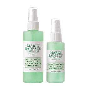 Mario Badescu Facial Spray 4 FL OZ front view with Aloe and Cucumber