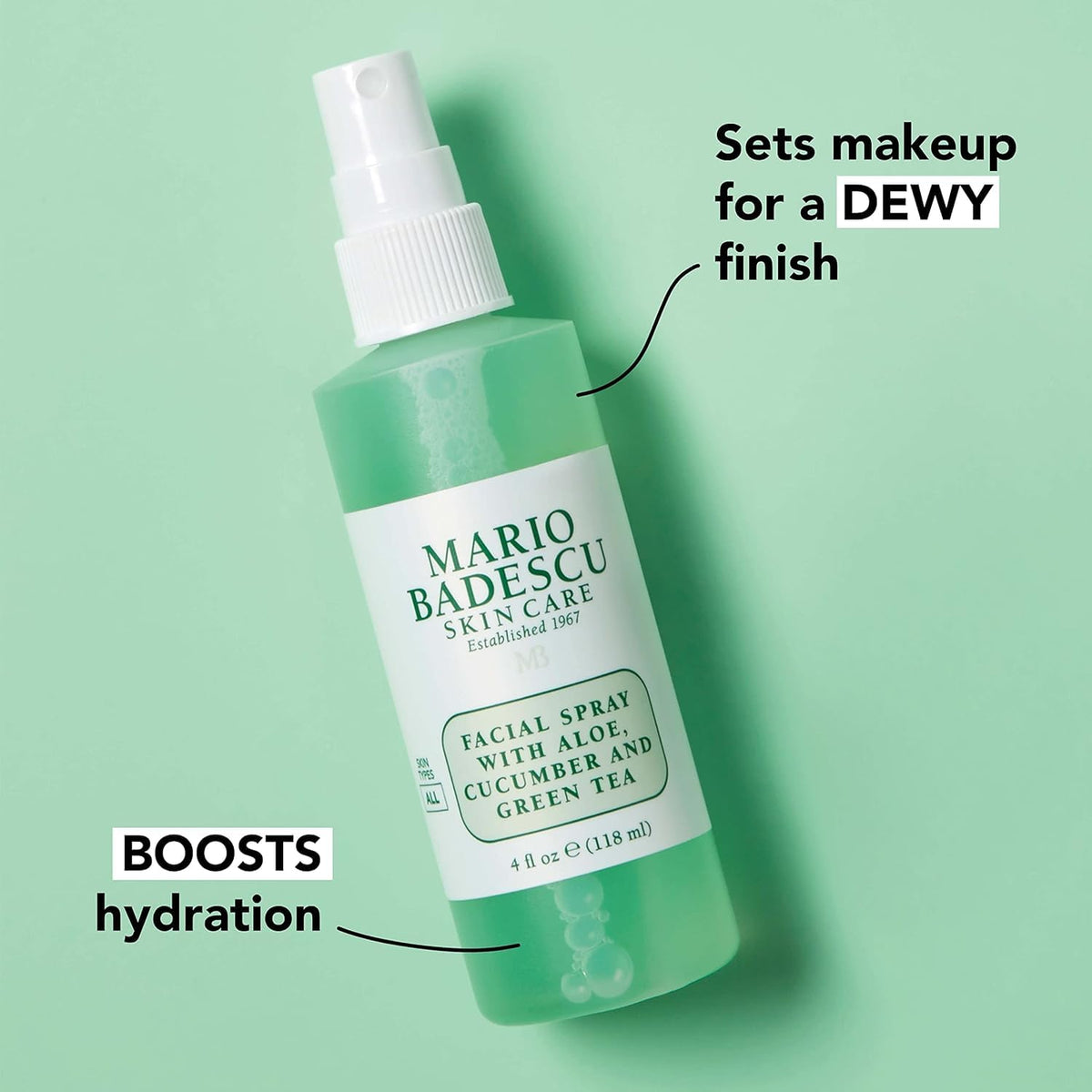 Mario Badescu Facial Spray Duo on a vanity