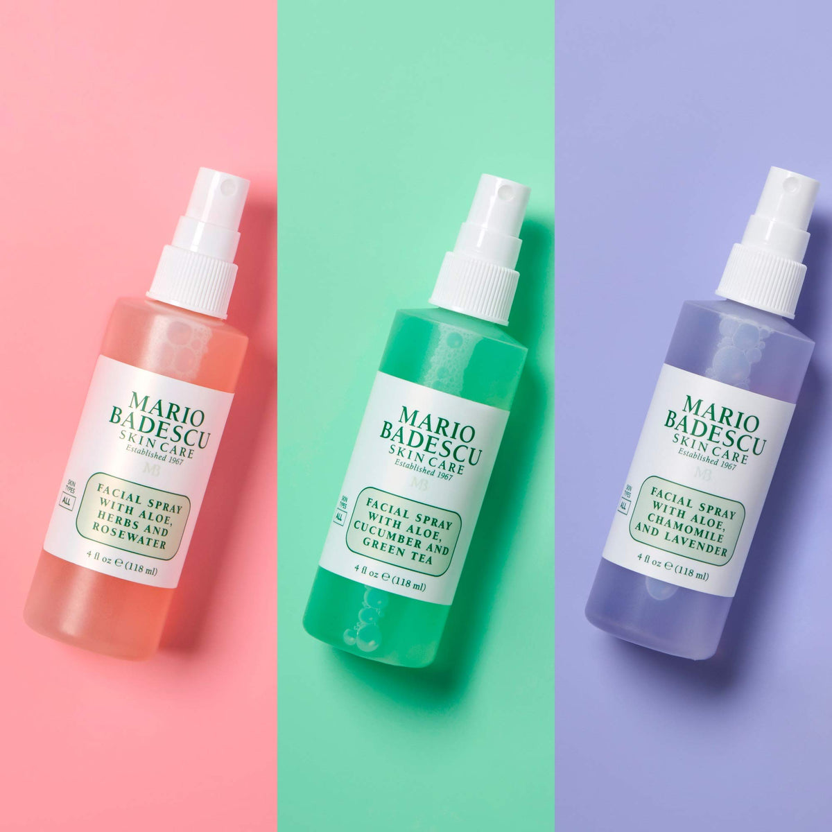 Mario Badescu Facial Spray Trio packaging