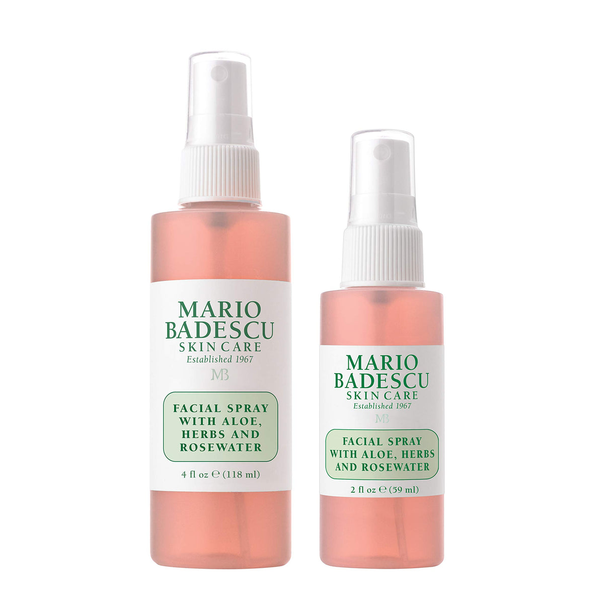 Mario Badescu Facial Spray with Aloe, Herbs and Rose Water 4 FL OZ front view