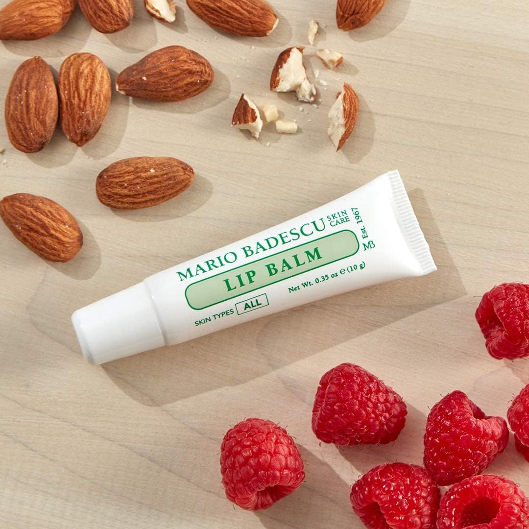 Mario Badescu Lip Balm texture on skin
