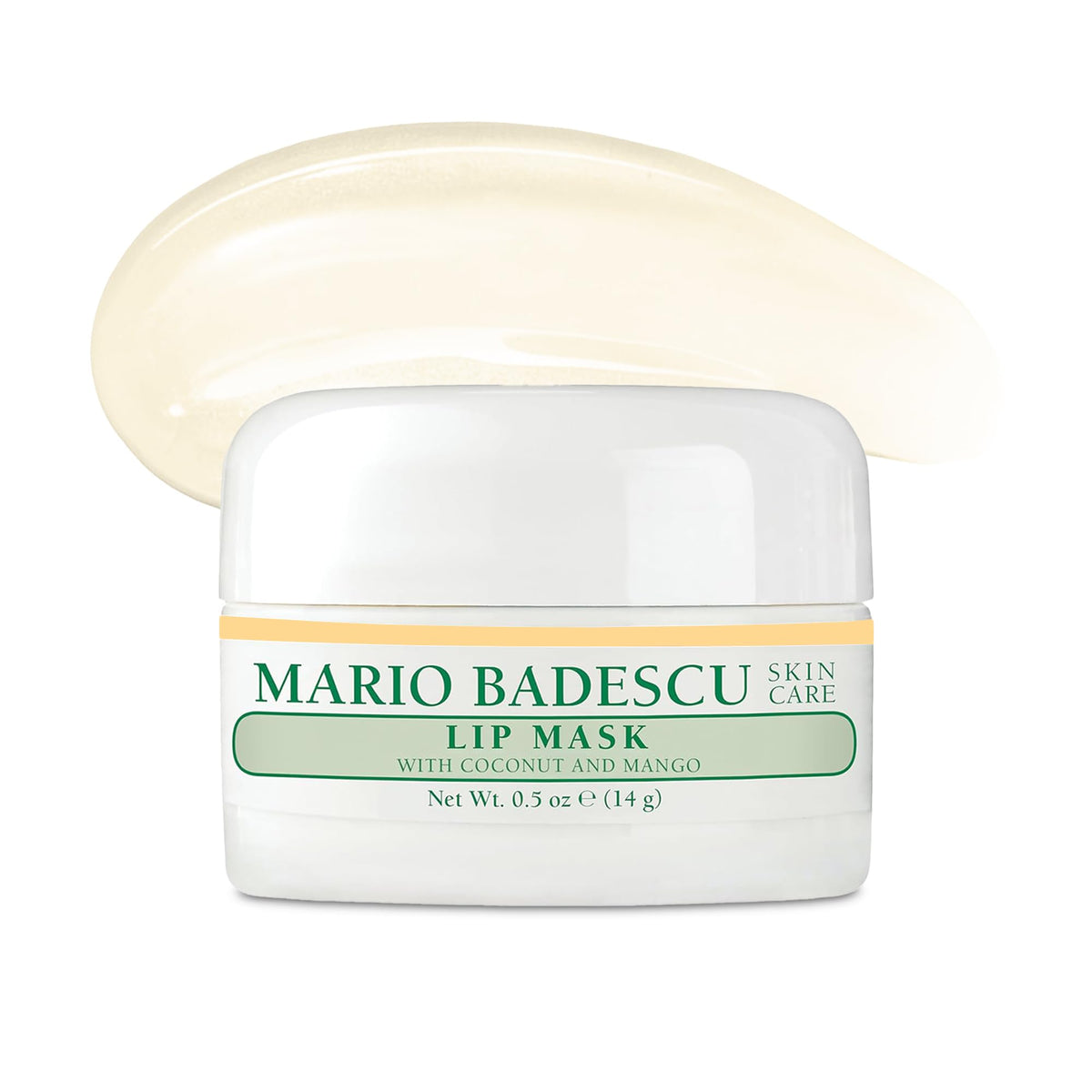 Mario Badescu Lip Mask Coconut and Mango front view
