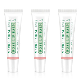 Mario Badescu Moisturizing Rose Lip Balm 3 Pack front view