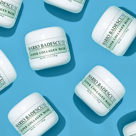 Mario Badescu Super Collagen Mask opened with product visible