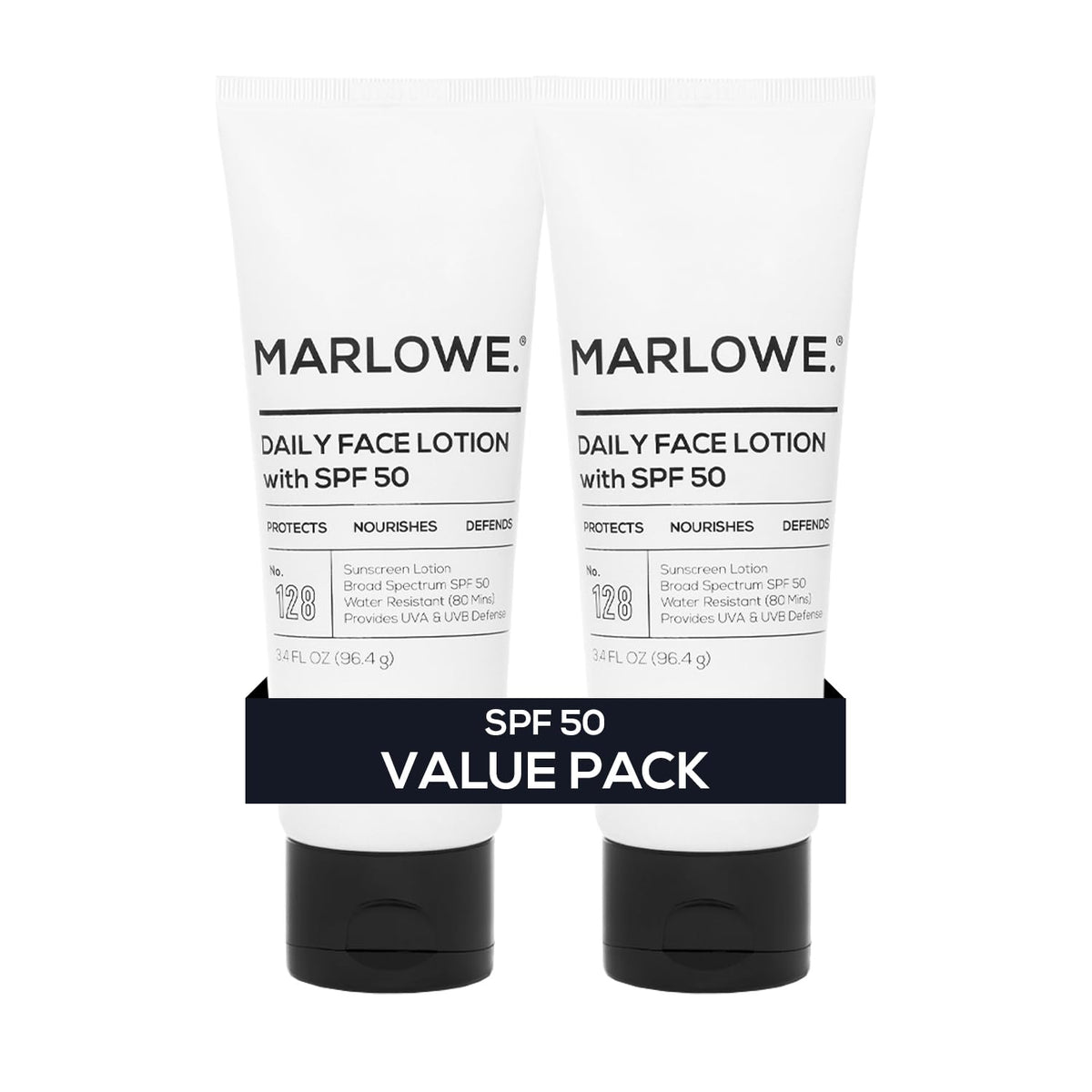MARLOWE. Face Moisturizer with SPF 50 front view