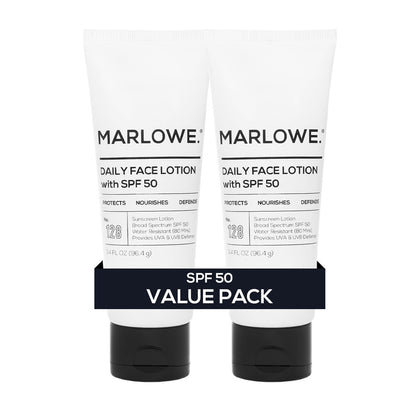 MARLOWE. Face Moisturizer with SPF 50 front view