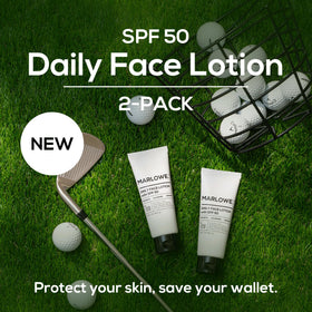 MARLOWE. Face Moisturizer with SPF 50 in travel kit