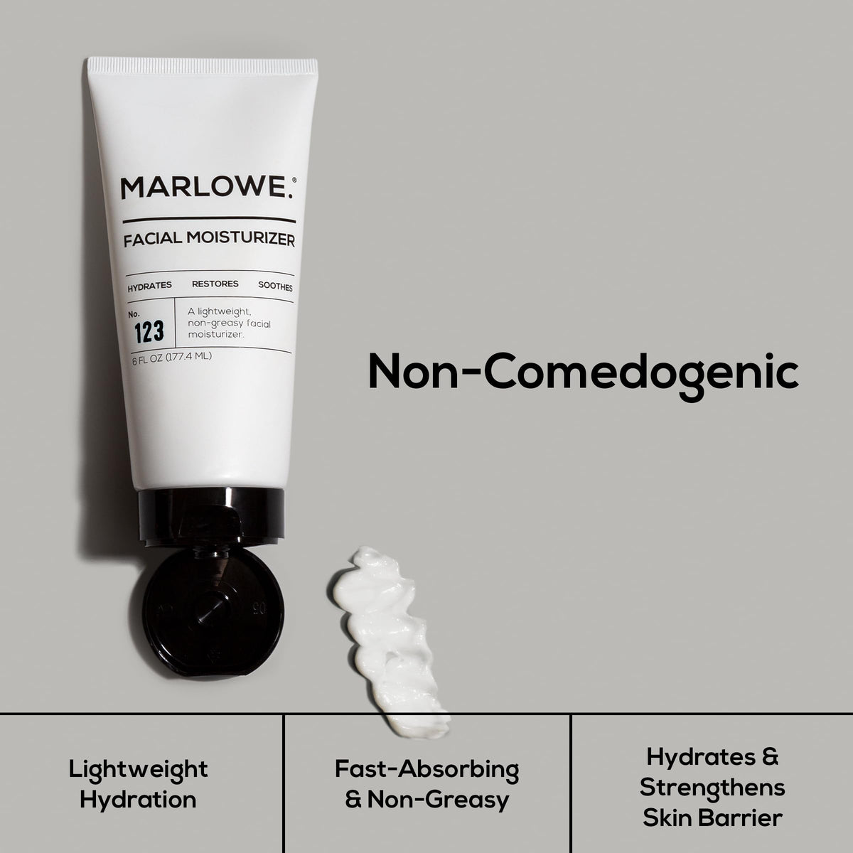 MARLOWE. Facial Moisturizer with Aloe Vera and Green Tea ingredients