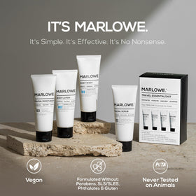 MARLOWE. No. 103 Body Wash texture on hand
