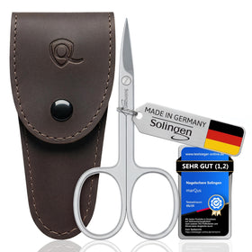 marQus Nail Scissors Curved Blade front view