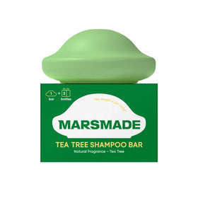 MARS MADE Tea Tree Shampoo Bar 2.0 front view