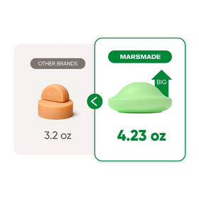 MARS MADE Tea Tree Shampoo Bar 2.0 on a soap net