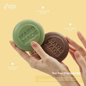 MARS MADE Tea Tree Shampoo Bar 2.0 packaging