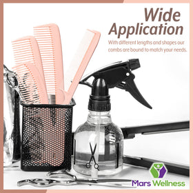 MARS WELLNESS 4 Piece Comb Set displayed on a flat surface