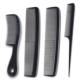 MARS WELLNESS 4 Piece Comb Set front view with all combs displayed