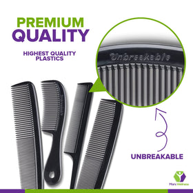 MARS WELLNESS 6 inch Handle Styling comb close-up
