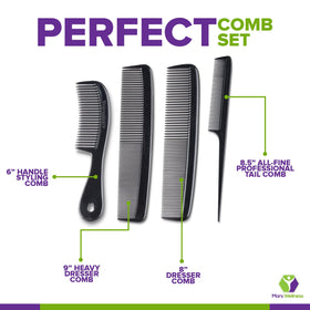 MARS WELLNESS 8 inch Dresser comb on a flat surface