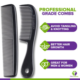 MARS WELLNESS 9 inch Heavy Dresser Comb side view