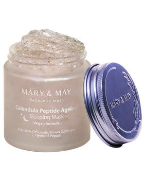 Mary&May Vegan Calendula Peptide Overnight Gel Mask front view