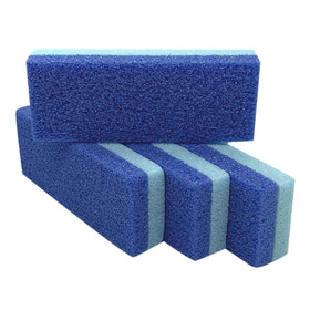 MARYTON Foot Pumice Stone Set, four blue stones in packaging