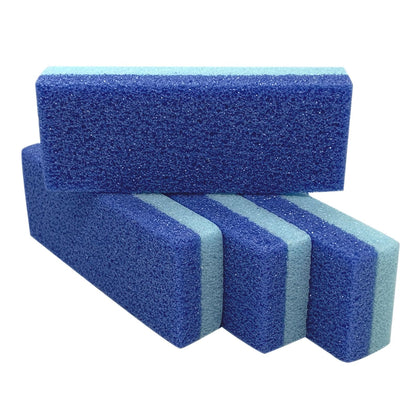 MARYTON Foot Pumice Stone Set, four blue stones in packaging