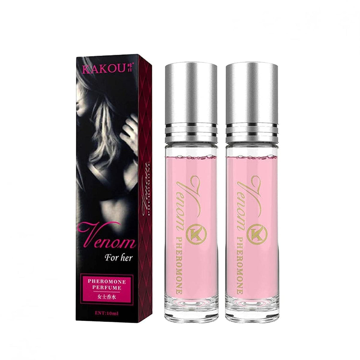 masatow Women Pheromone Perfume Roll-On on vanity