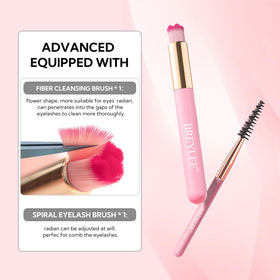 Mascara brush from BREYLEE Lash Shampoo Kit