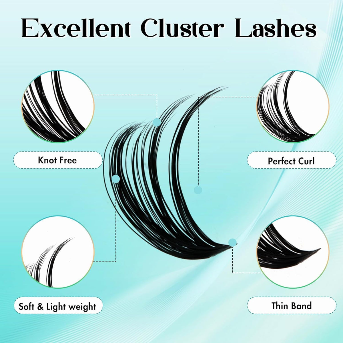 Mascara brush from the GEMERRY Eyelash Extension Kit