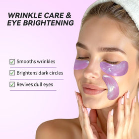 Maskiss Retinol Under Eye Patches displayed with skincare products