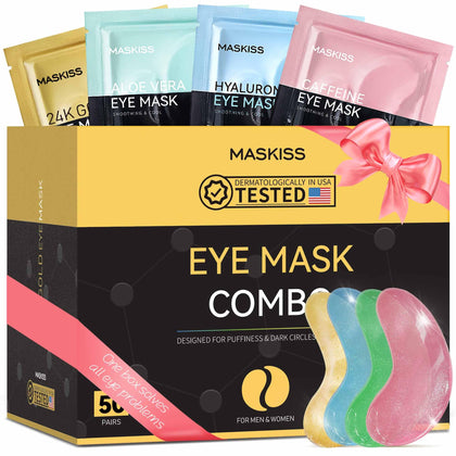 Maskiss Under Eye Patches packaging front view