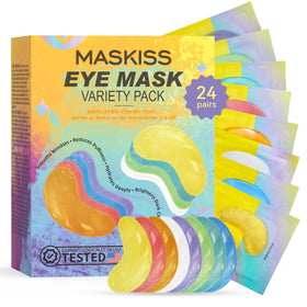 Maskiss Under Eye Patches Variety Pack showing all 8 colours