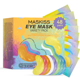 Maskiss Under Eye Patches Variety Pack with 8 colours front view