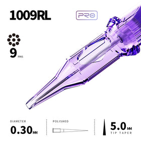 MAST TATTOO Pro Tattoo Cartridges clear body detail