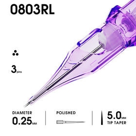 MAST TATTOO Pro2 Tattoo Cartridge Needles side view