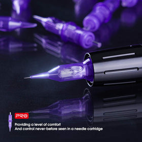 MAST TATTOO Tattoo Cartridge Needles in use on skin