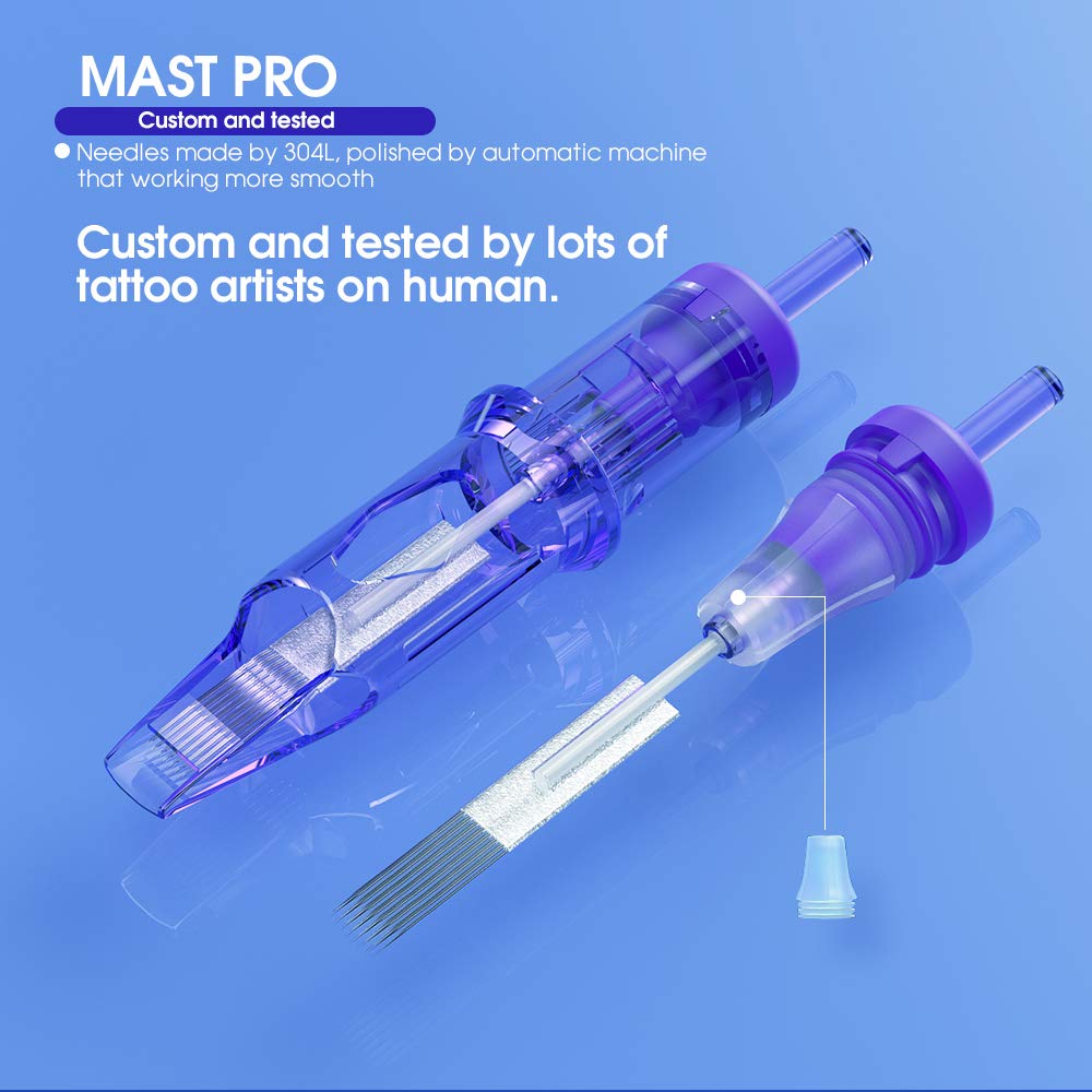 MAST TATTOO Tattoo Cartridge Needles individual packaging