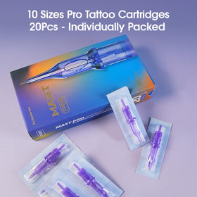 MAST TATTOO Tattoo Cartridges 1005RL needle close-up
