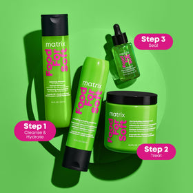 MATRIX Food For Soft Conditioner application on hair