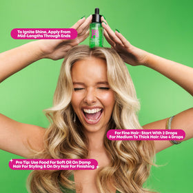 MATRIX Food For Soft Hair Serum Oil with other hair care products