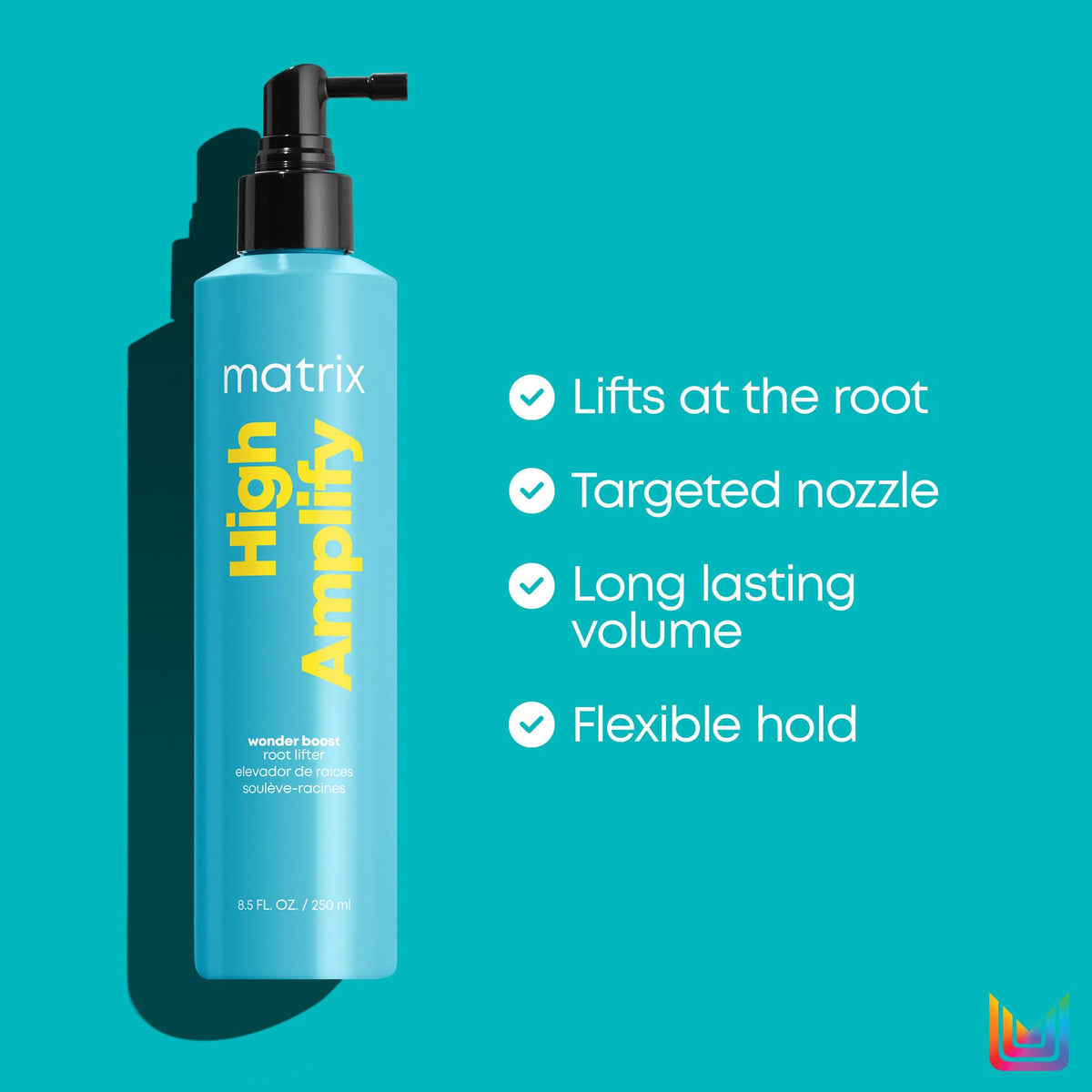 MATRIX High Amplify Root Lifter Spray in lifestyle setting