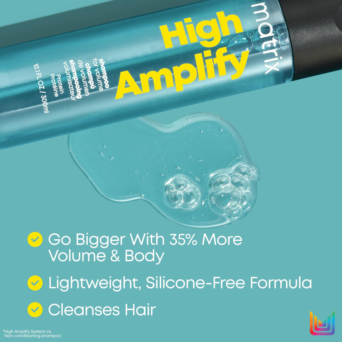 MATRIX High Amplify Shampoo with pump top