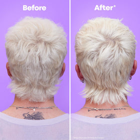 MATRIX Miracle Creator Leave-In Spray application on hair