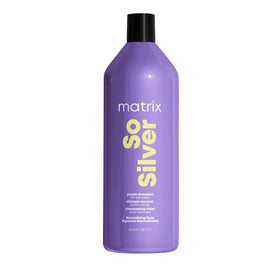 MATRIX So Silver Purple Shampoo 33.8 Fl Oz front view