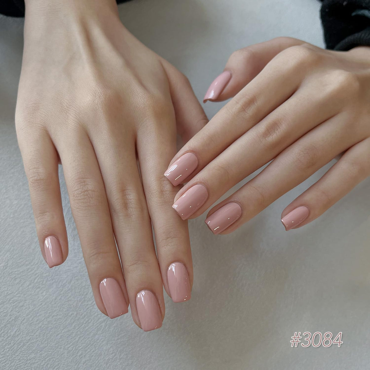 Matte finish of GAOY Macaron Nude Gel Polish