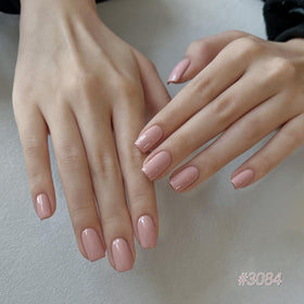 Matte finish of GAOY Macaron Nude Gel Polish