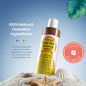 Maui Babe After Browning Lotion 8oz back view