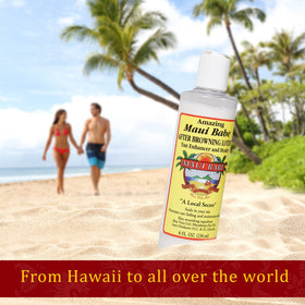 Maui Babe After Browning Lotion with Hawaiian ingredients