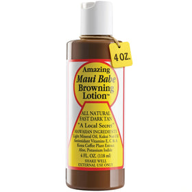 Maui Babe Browning Lotion 4 fl oz front view