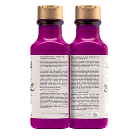Maui Moisture Heal & Hydrate Shea Butter Conditioner application on hair